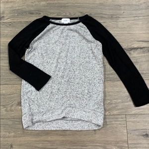 Girls 3/4 sleeve top